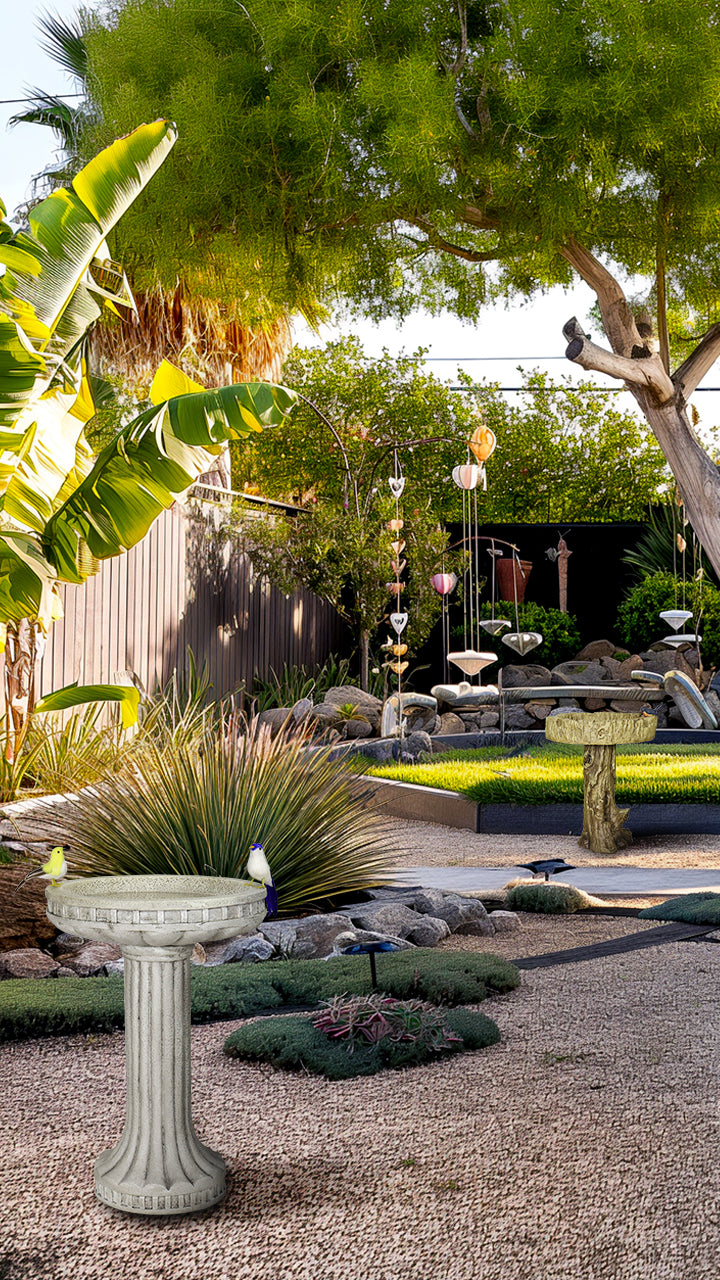 table top water feature - tabletop fountain reducing stress in home office