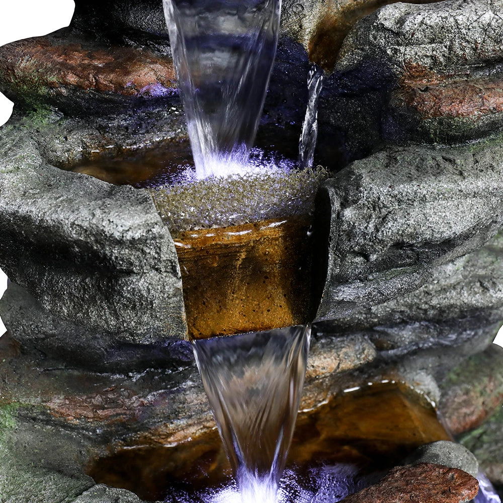 outdoor metal fountain - fountain winter cover protective wrap