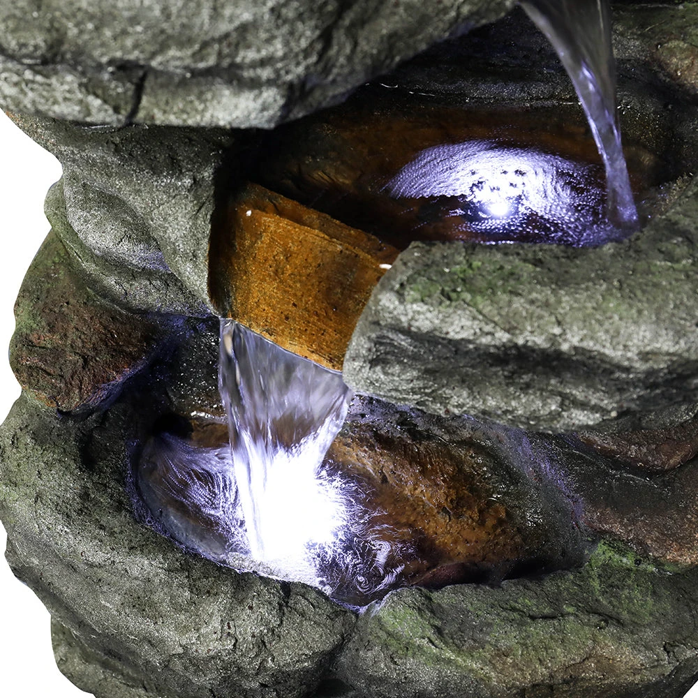 bubble water feature in small apartment