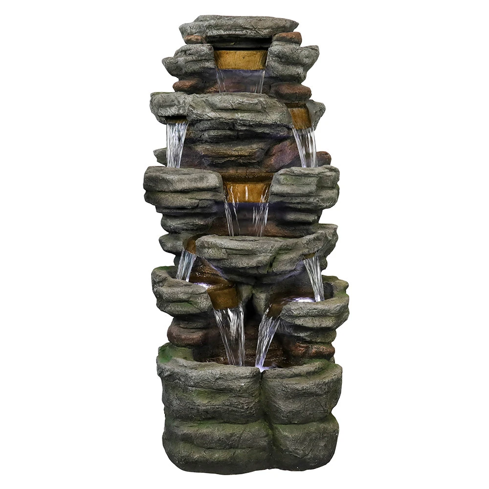wall water - lightweight polymer wall fountain installation