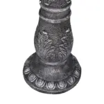 24.4"H-Fibre Reinforced Concrete Garden Birdbaths with Pedestal